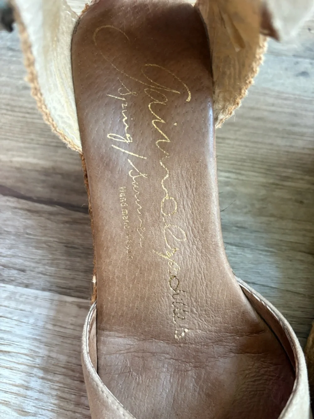 Gaimo Espadrilles Suede Wedge Ankle Strap Sandals